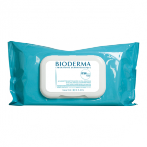 Bioderma ABCDerm H2O - 60 lingettes nettoyantes ultra-douceur
