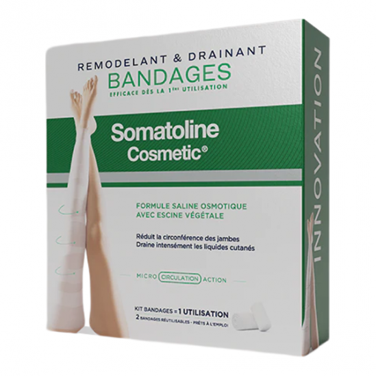 Somatoline Bandages Drainants - Starter kit Somatoline Bandages Drainants - Starter kit