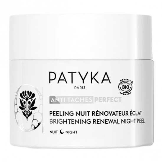 Patyka anti-taches peeling nuit rénovateur éclat 50ml Patyka anti-taches peeling nuit rénovateur éclat 50ml