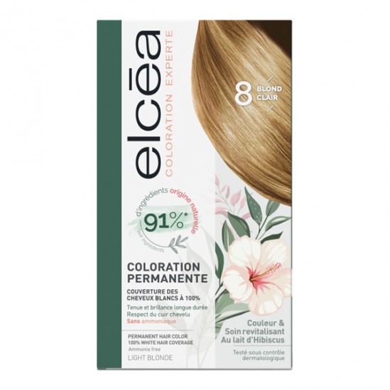 Elcéa coloration experte permanente kit noir bleuté 1.10