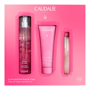 Caudalie coffret trio parfumé rose de vignes