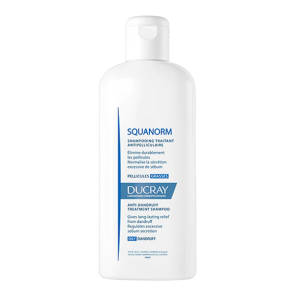 Ducray squanorm shampooing traitant pellicules grasses 200ml