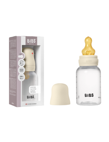BIBS Biberon en plastique 150 ml Latex - Ivory
