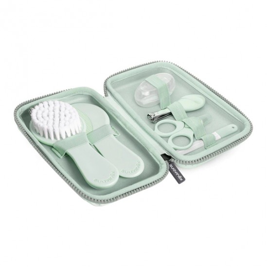 Suavinex trousse de toilette hygge 6 pièces vert Suavinex trousse de toilette hygge 6 pièces vert