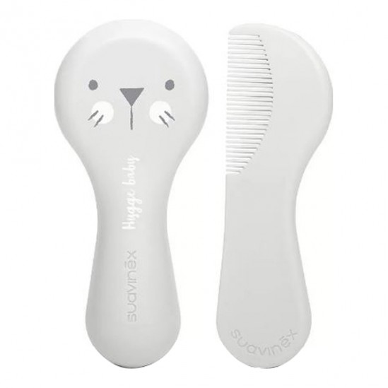 Suavinex set brosse et peigne blanc hygge Suavinex set brosse et peigne blanc hygge