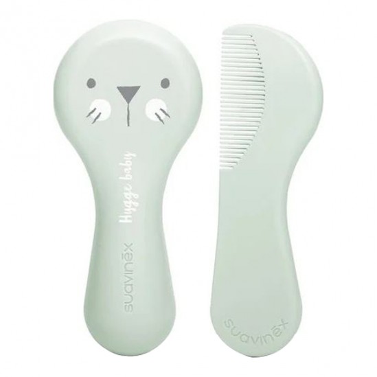 Suavinex set brosse et peigne blanc hygge Suavinex set brosse et peigne blanc hygge