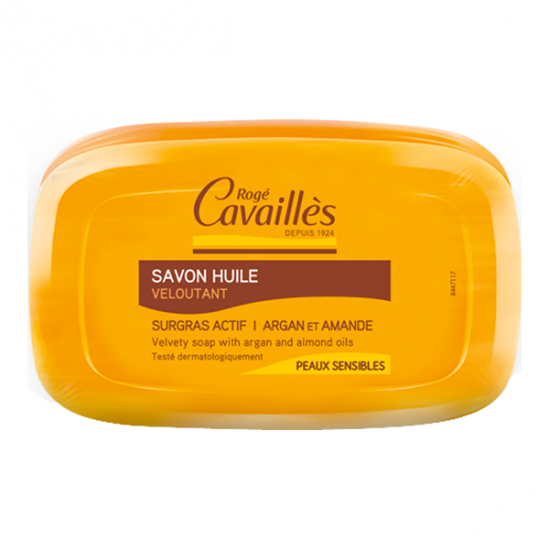 Rogé Cavaillès savon veloutant huile d'argan et amande 115g Rogé Cavaillès savon veloutant huile d'argan et amande 115g