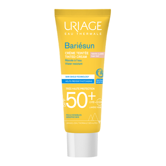 Uriage Bariésun crème teintée claire spf50+ 50ml Uriage Bariésun crème teintée claire spf50+ 50ml