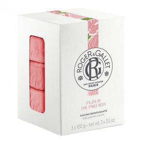 Roger & Gallet Fleur de Figuier coffret savon bienfaisant 300g