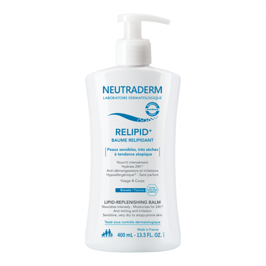 Neutraderm relipid+ baume relipidant 400ml Neutraderm relipid+ baume relipidant 400ml