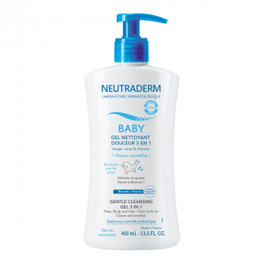 Neutraderm baby gel nettoyant douceur 3 en 1 400ml