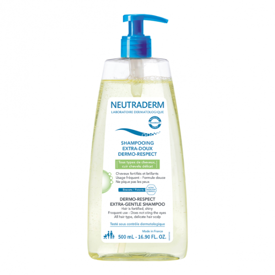 Neutraderm shampooing extra-doux dermo-respect 500ml Neutraderm shampooing extra-doux dermo-respect 500ml