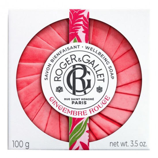 Roger & Gallet Gingembre Rouge savon bienfaisant 100g Roger & Gallet Gingembre Rouge savon bienfaisant 100g