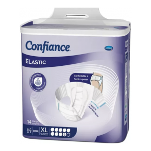 Paul Hartmann confiance elastic 9 gouttes taille XL 14 sachets