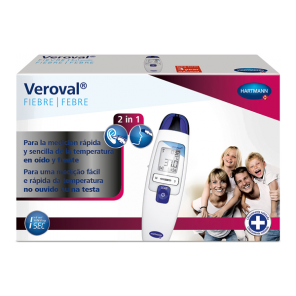Paul Hartmann Veroval fièvre thermomètre infrarouge 2 en 1