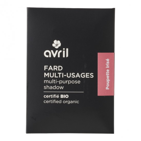 Avril Recharge blush poupette irisé bio 5gr Avril Recharge blush poupette irisé bio 5gr