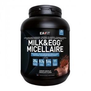 Eafit Milk & Egg micellaire 95 saveur chocolat 750gr