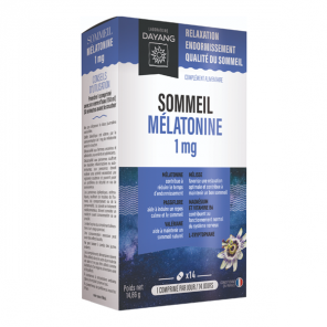 Dayang Sommeil mélatonine 1mg 14 comprimés