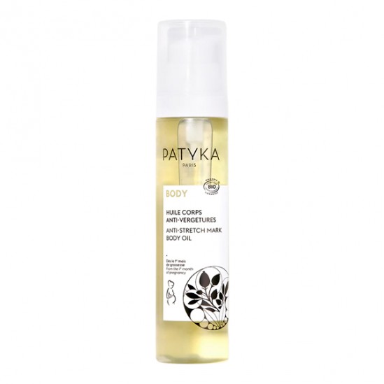Patyka huile corps anti-vergetures bio 100ml Patyka huile corps anti-vergetures bio 100ml