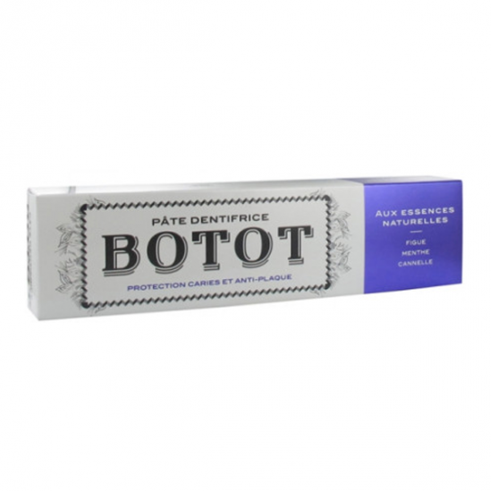 Botot pâte dentifrice figue menthe cannelle 75ml Botot pâte dentifrice figue menthe cannelle 75ml