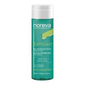Noreva Exfoliac gel moussant doux 200ml