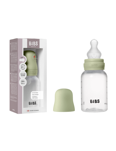 BIBS Biberon en plastique 150 ml  Silicone - Sage