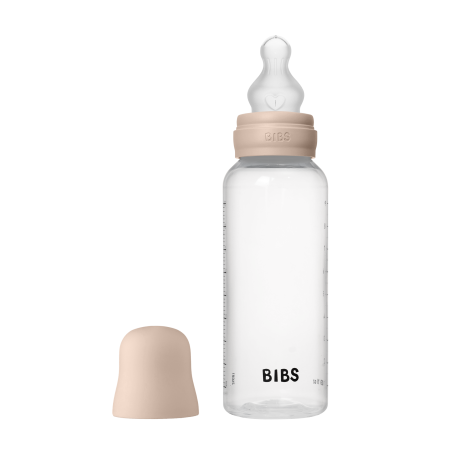 BIBS Biberon en plastique 270 ml  Silicone - Blush