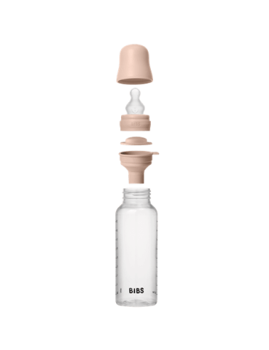 BIBS Biberon en plastique 270 ml  Silicone - Blush