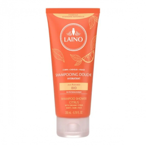 Laino gel douche 3 en agrumes bio 200ml