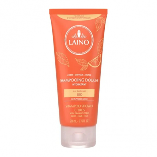 Laino gel douche 3 en agrumes bio 200ml Laino gel douche 3 en agrumes bio 200ml