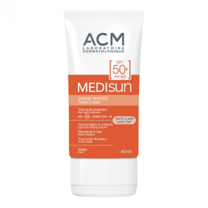 ACM Medisun crème teintée claire spf50+ tube 40ml