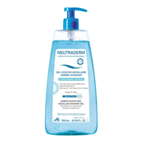 Neutraderm gel douche micellaire dermo-apaisant 100ml