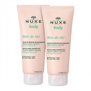 Nux body rêve de thé gelée de douche lot de 2x200ml