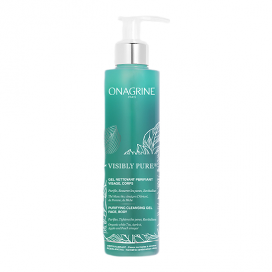 Onagrine Visibly Pure gel nettoyant purifiant 200ml Onagrine Visibly Pure gel nettoyant purifiant 200ml