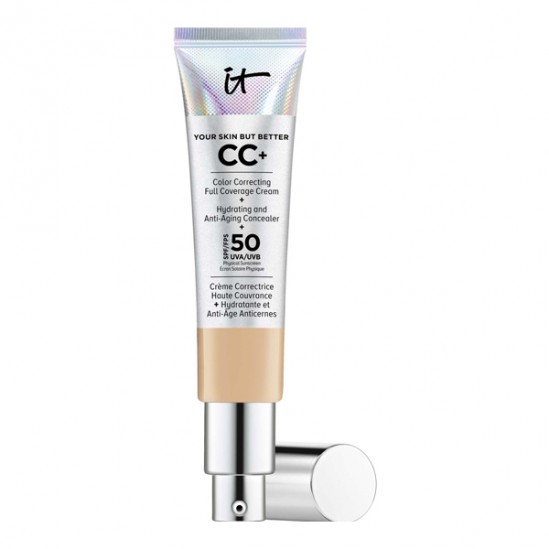 It Cosmetics CC+ color correcting spf50 fond de teint light medium 32ml It Cosmetics CC+ color correcting spf50 fond de teint light medium 32ml