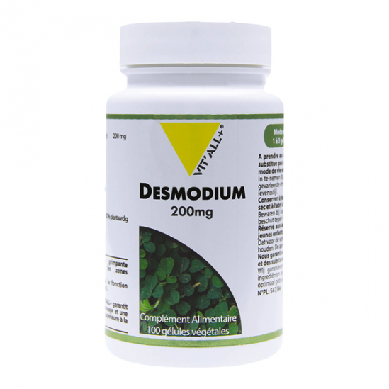 Vitall+ desmodium 200mg 100 gélules Vitall+ desmodium 200mg 100 gélules
