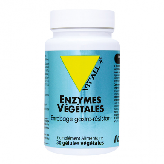 Vitall+ Enzymes Végétales 100 gélules Vitall+ Enzymes Végétales 100 gélules