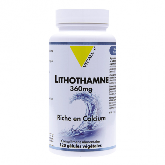 Vitall + lithothamne 360mg 120 gélules Vitall + lithothamne 360mg 120 gélules