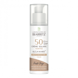 Biarritz Alga Maris crème solaire teintée beige spf50 - 50ml