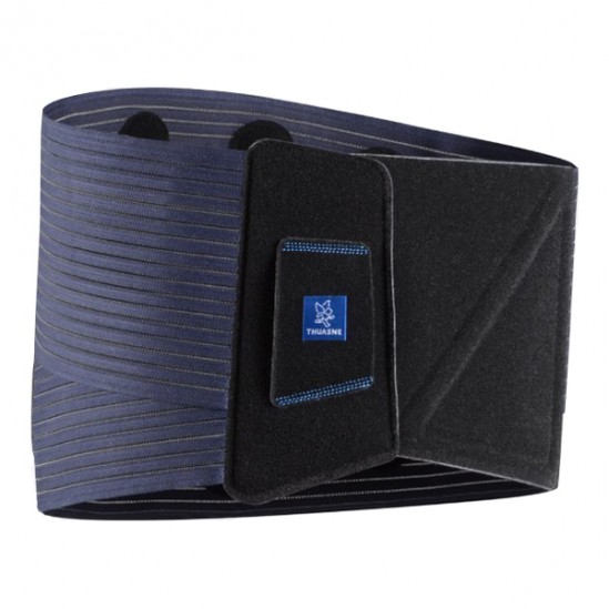 Thuasne Lombaskin Ceinture lombaire H21 noir bleuté T3 - 90cm - 110cm Thuasne Lombaskin Ceinture lombaire H21 noir bleuté T3 - 90cm - 110cm