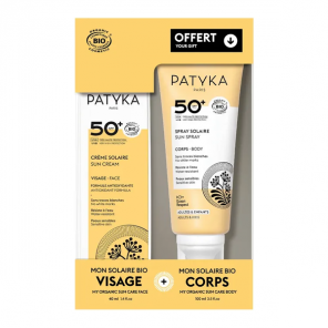 Patyka coffret duo solaire SPF50 visage & corps