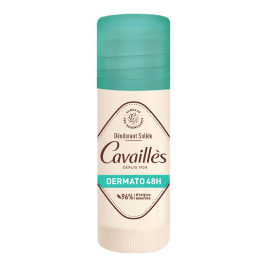 Cavaillès Dermato 48H déodorant solide stick 40ml