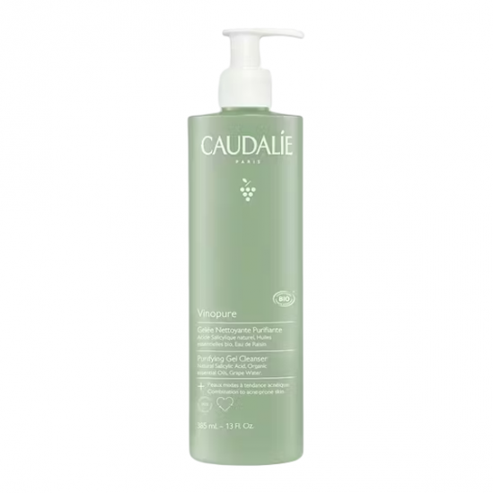 Caudalie Vinopure gelée nettoyante purifiante bio 385ml Caudalie Vinopure gelée nettoyante purifiante bio 385ml