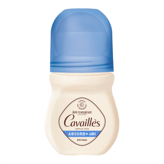 Cavaillès Absorb+ 48H Anti-transpirant roll-on 50ml Cavaillès Absorb+ 48H Anti-transpirant roll-on 50ml