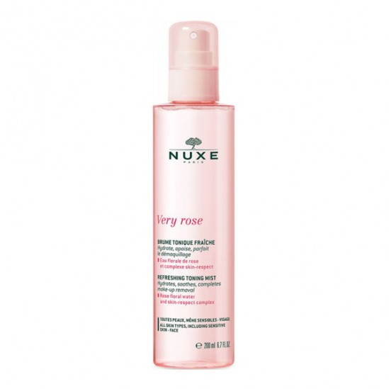 Nuxe Very Rose brume tonique fraîche 200ml Nuxe Very Rose brume tonique fraîche 200ml