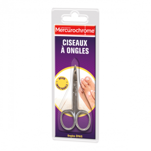 Mercurochrome ciseaux à ongles