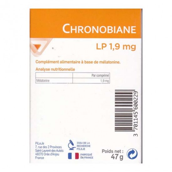 Pileje Chronobiane LP 1,9mg... Pileje Chronobiane LP 1,9mg...