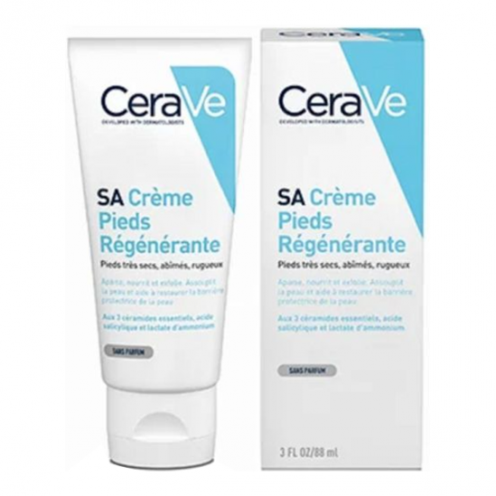 Cerave crème pieds regénérante sa 88ml Cerave crème pieds regénérante sa 88ml