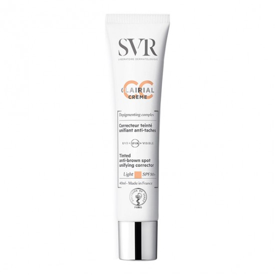 SVR Clairial CC crème SPF50+ Light 40ml SVR Clairial CC crème SPF50+ Light 40ml
