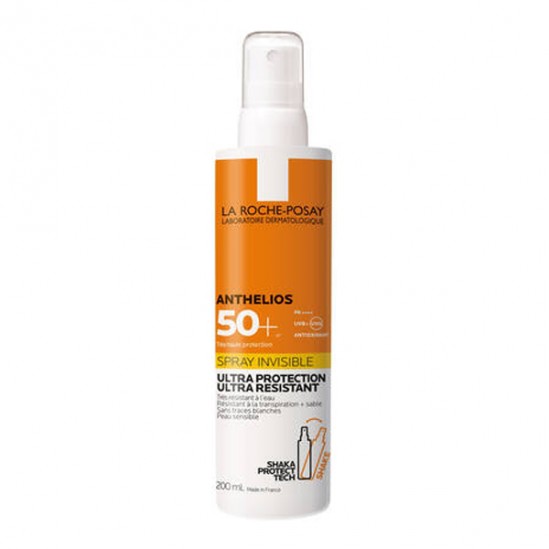 La roche-posay anthelios spf50+ invisible spray avec parfum 200ml La roche-posay anthelios spf50+ invisible spray avec parfum 200ml